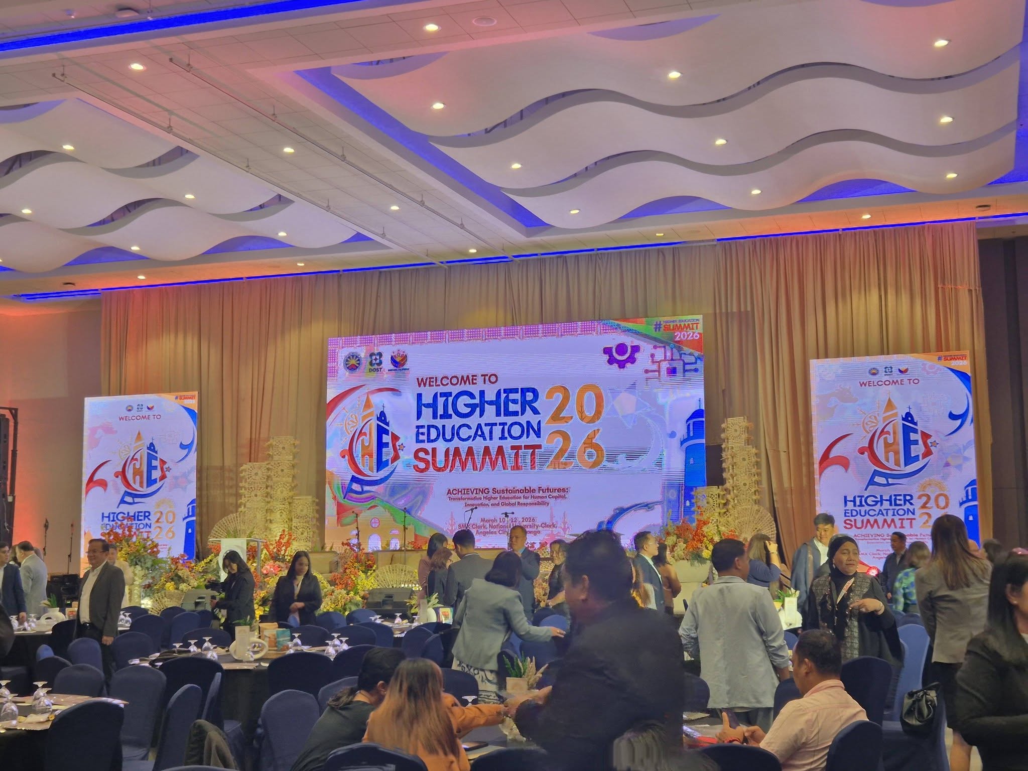 Participants gathered inside the Higher Education Summit 2026 venue